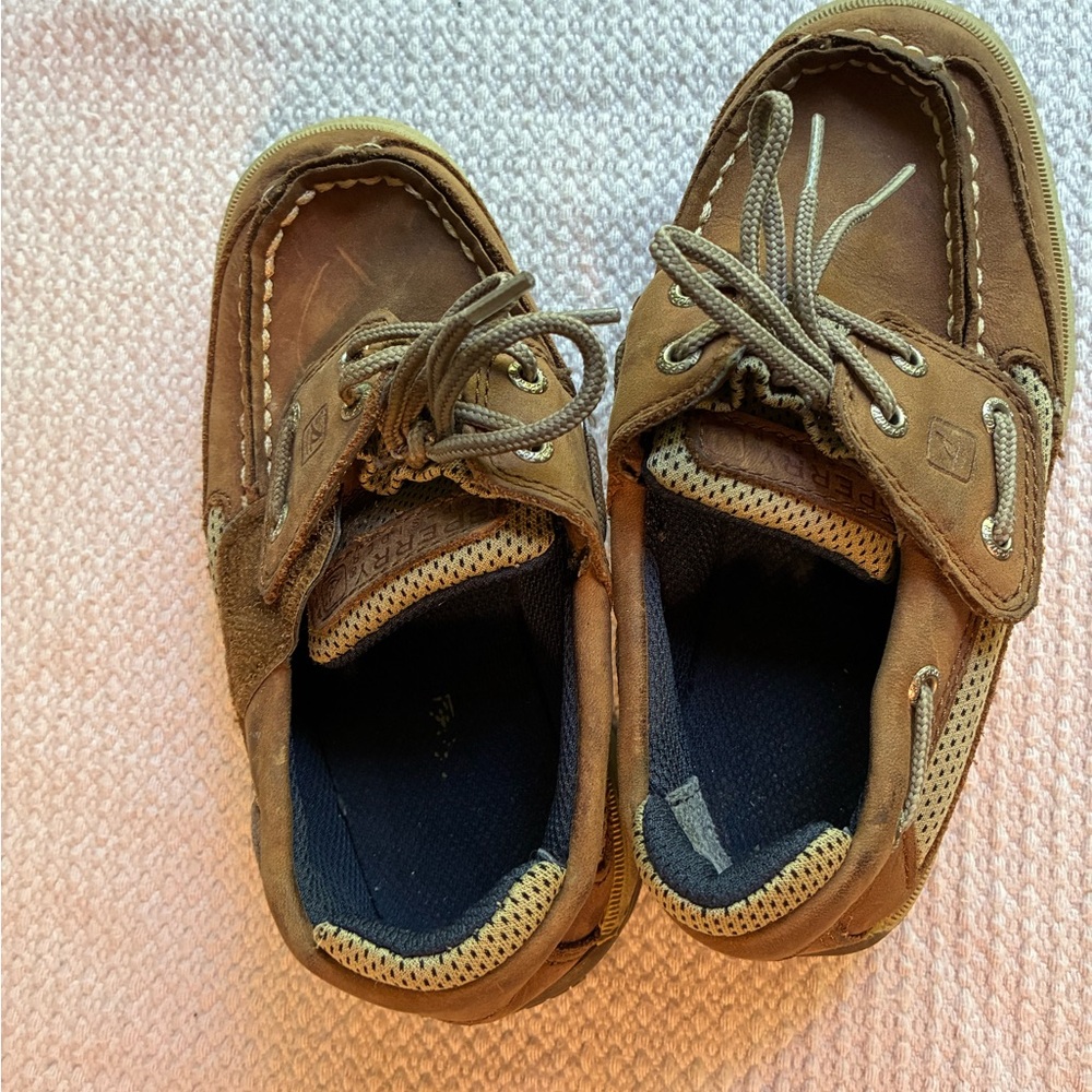 Sperry Brown Top Spider Boat Shoes
